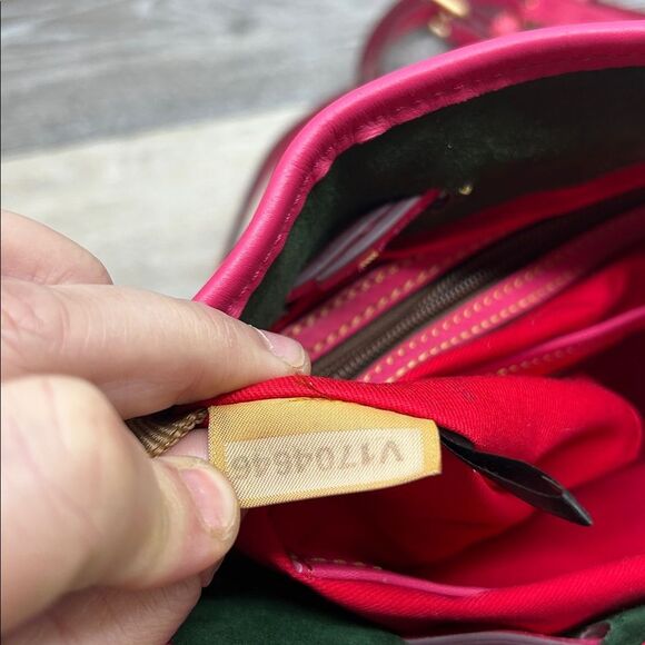 2527 Dooney & Bourke pink Florentine bucket bag 20445502527 - Picture 14 of 14